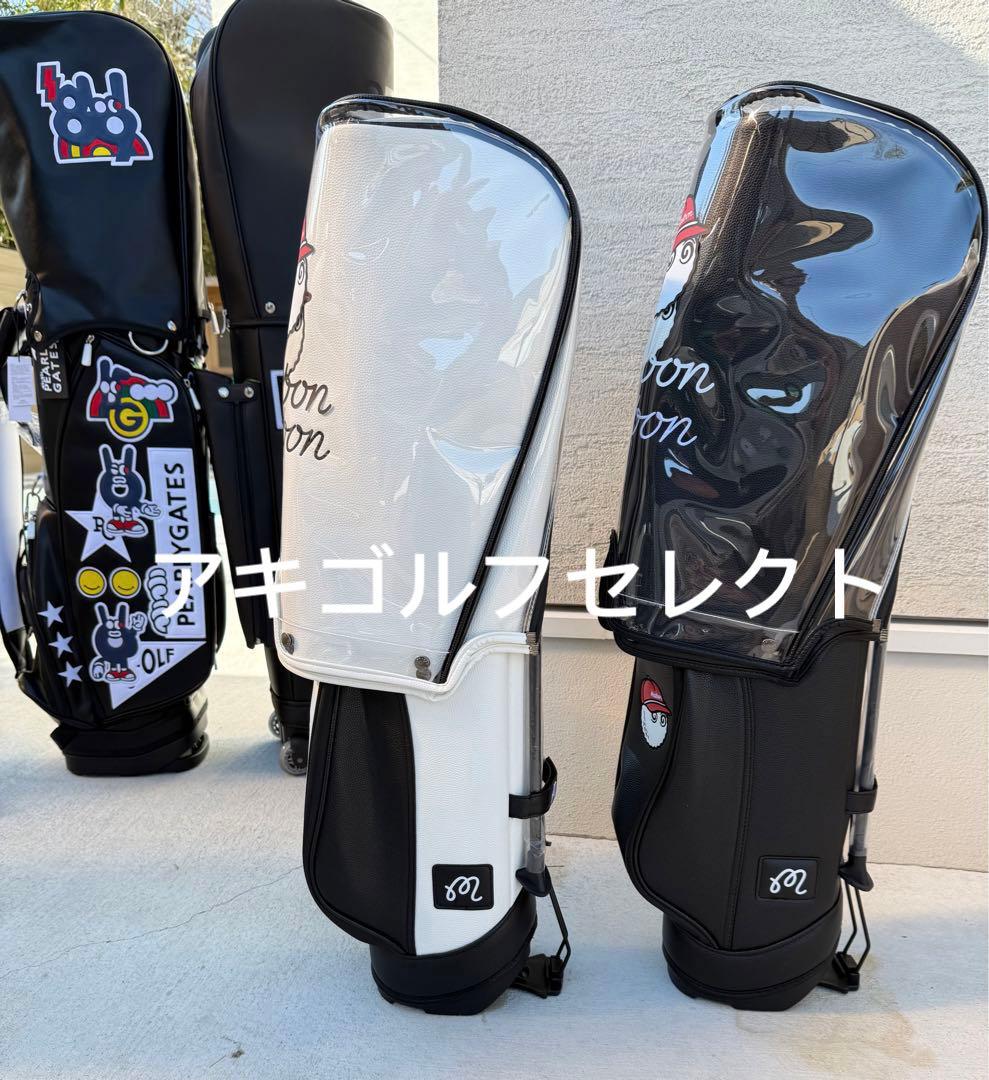 即日発送マルボン Malbon 新作 ゴルフキャディバッグスタンド式　ブラック