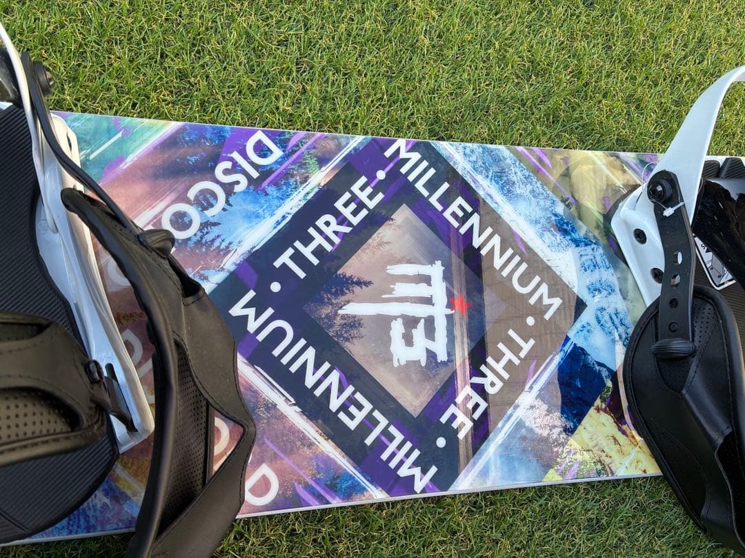 【美品】スノーボード板　ビンディング付き