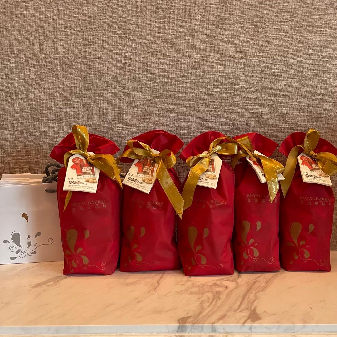 ホテルロイヤルニッコー台北　老爺大飯店　ヌガー　5袋(1袋30個入✖️5袋)