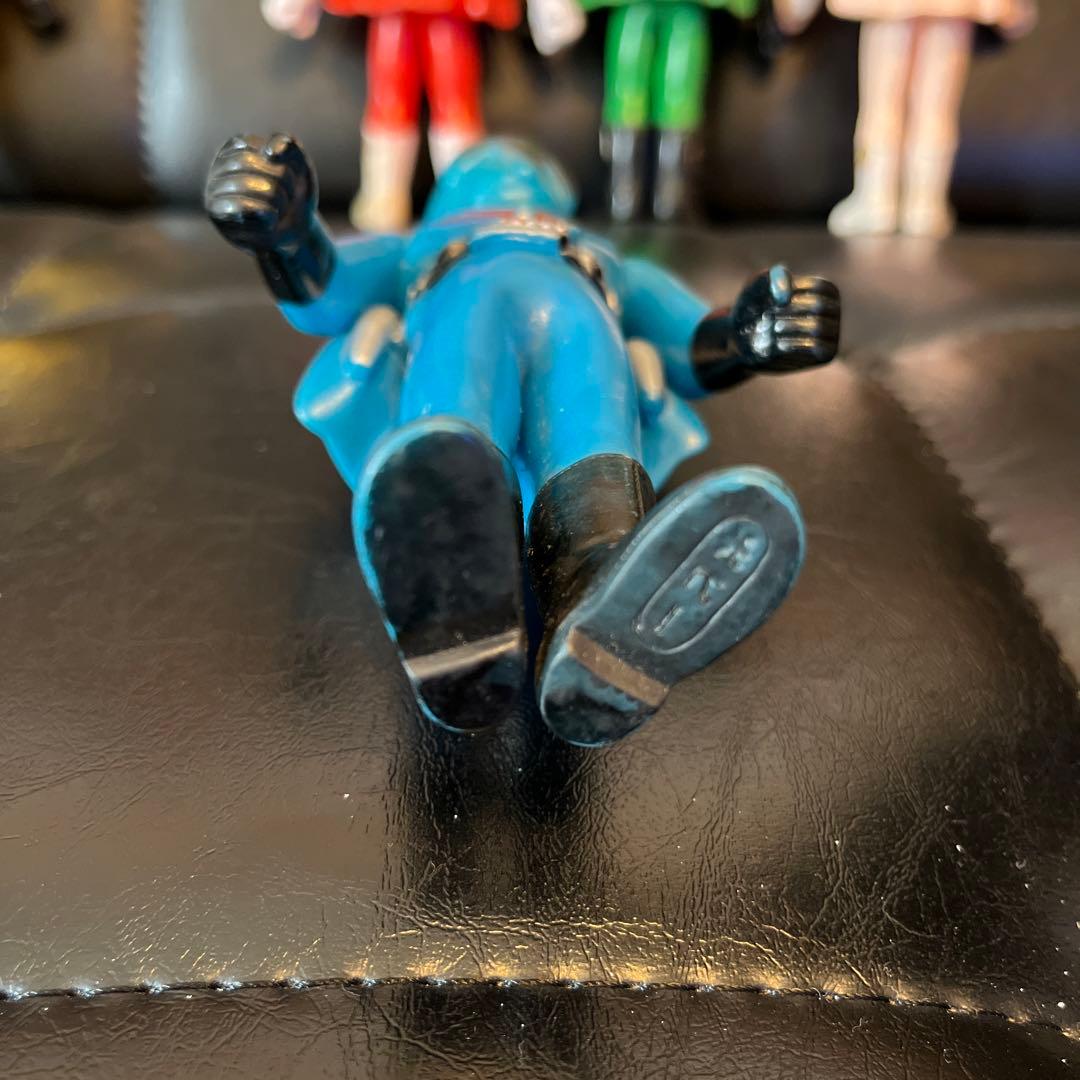 ゴレンジャー　ソフビ　当時物