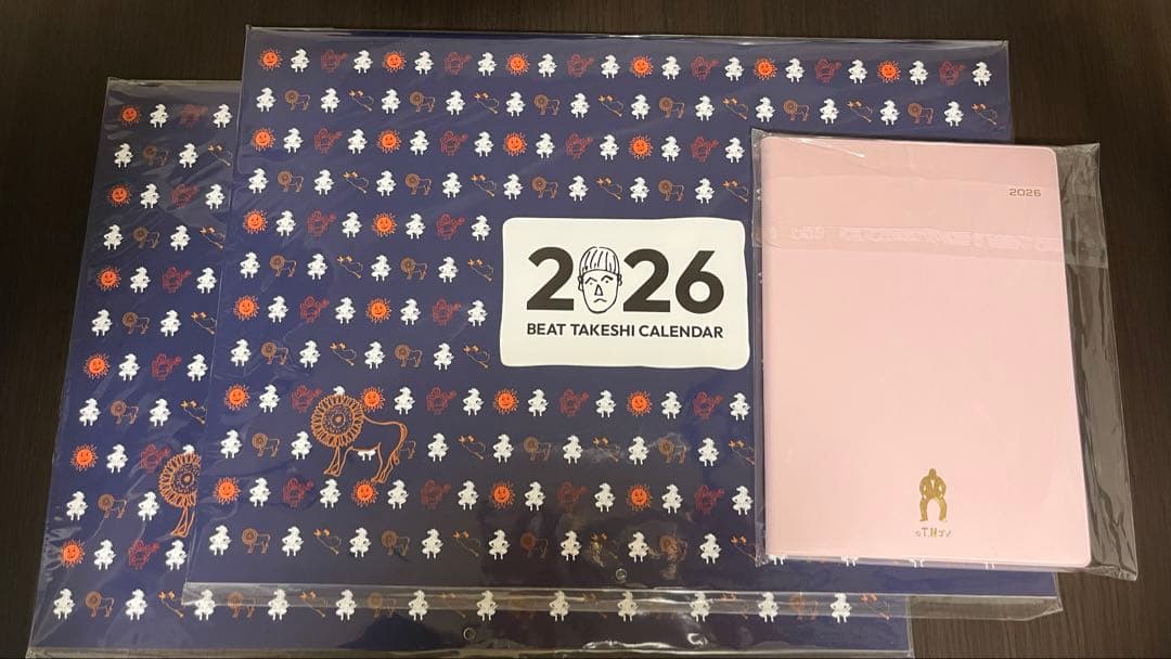 2026年カレンダー2セット&スケジュール帳
