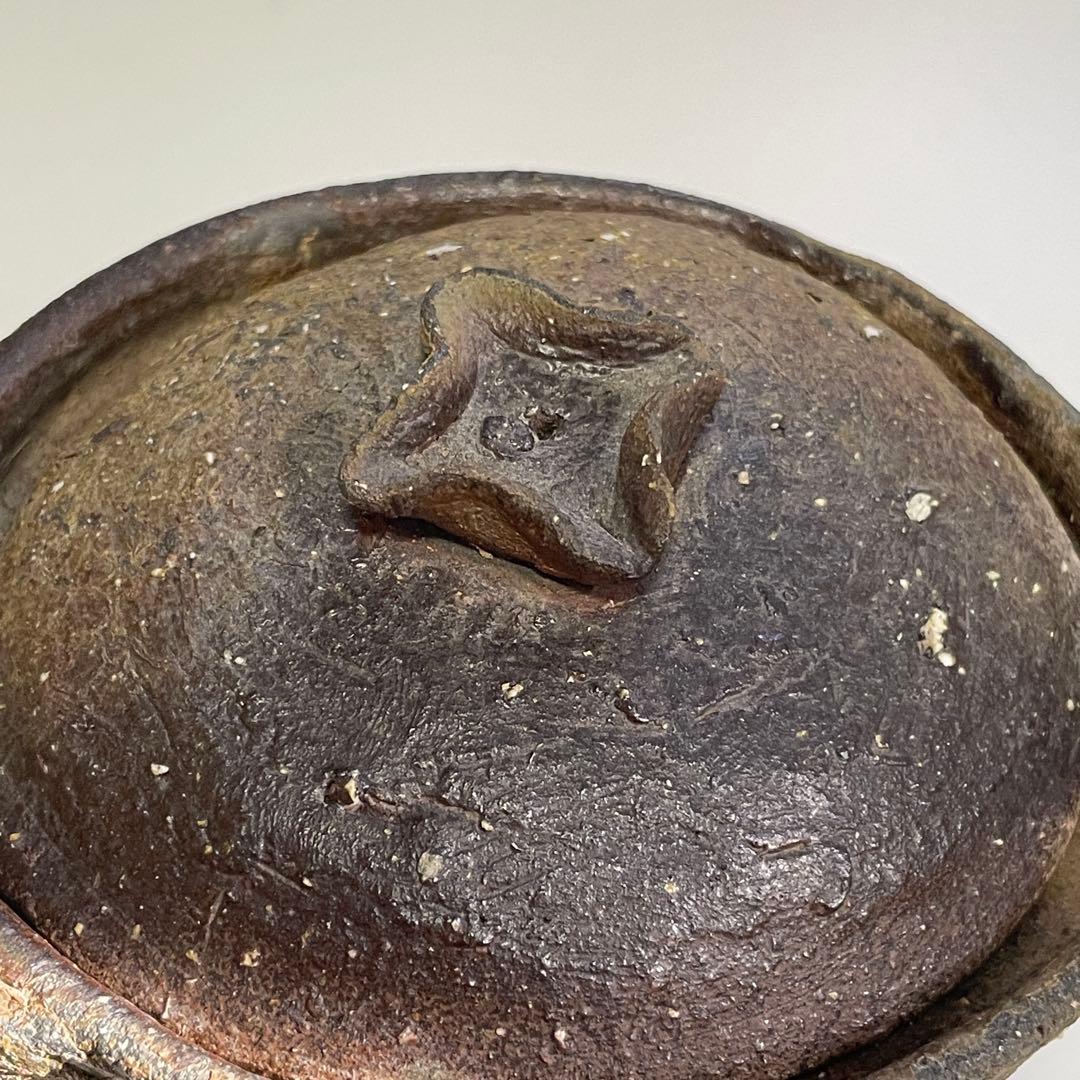 國吉清尚 焼締 珊瑚紋 宝瓶 急須 片口 国吉清尚 沖縄 やちむん