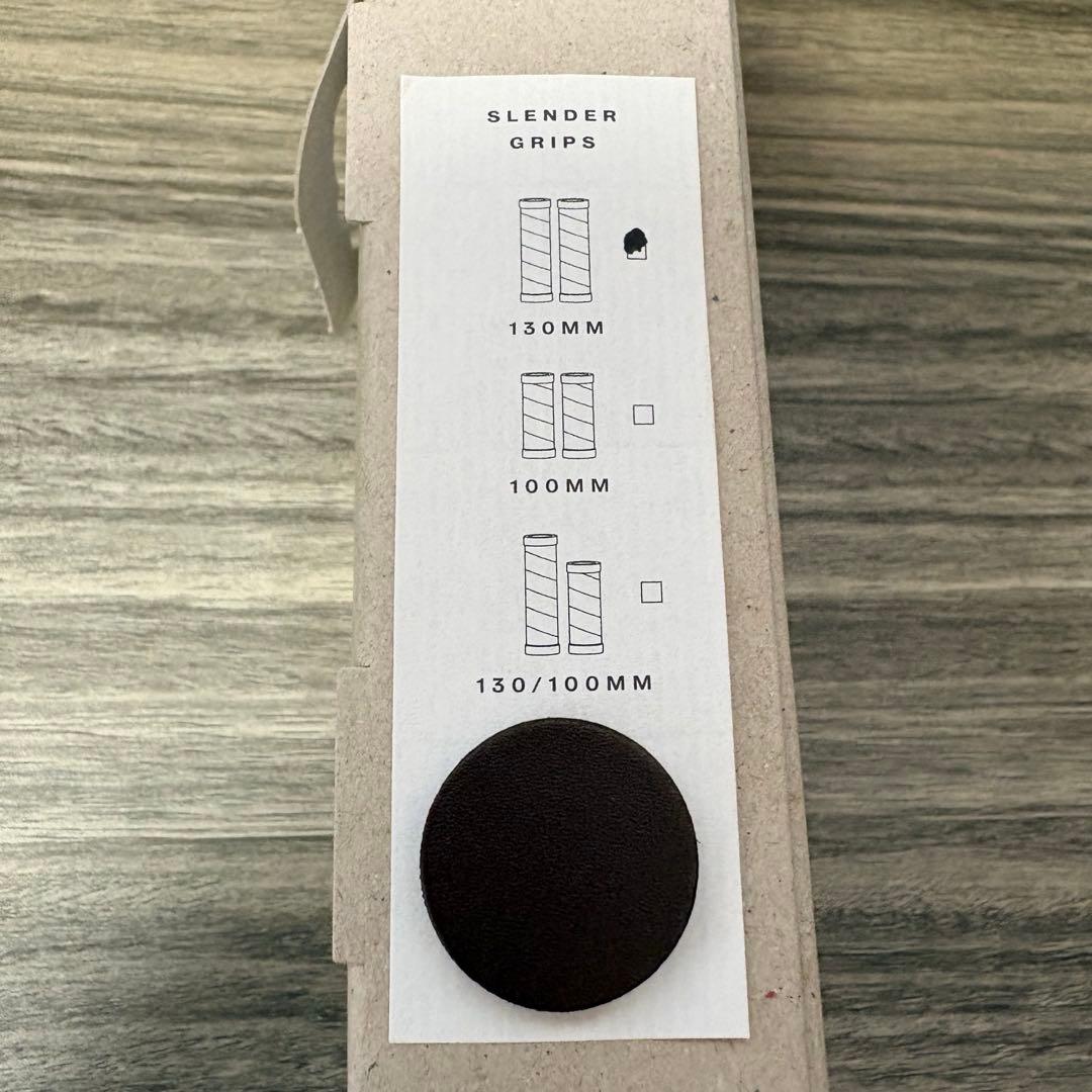 【新品未使用】BROOKS ブルックス スレンダーグリップ 130mm ブラウン