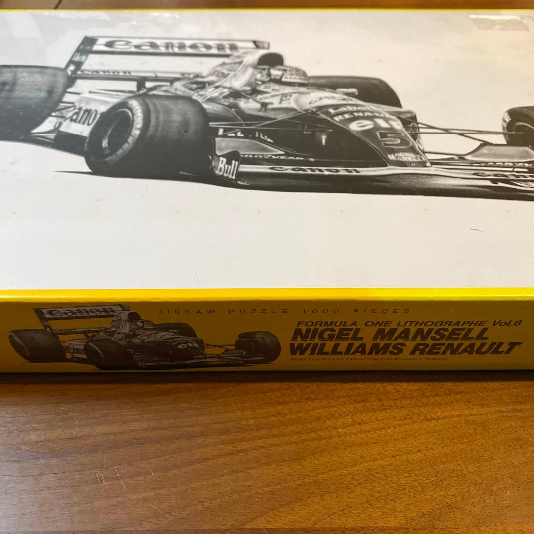 【新品・未開封】ナイジェル・マンセル リトグラフ ジグソーパズル1000ピース