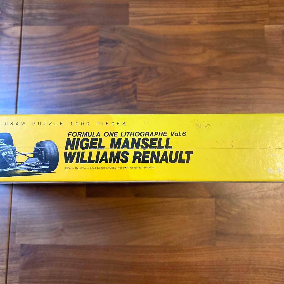 【新品・未開封】ナイジェル・マンセル リトグラフ ジグソーパズル1000ピース