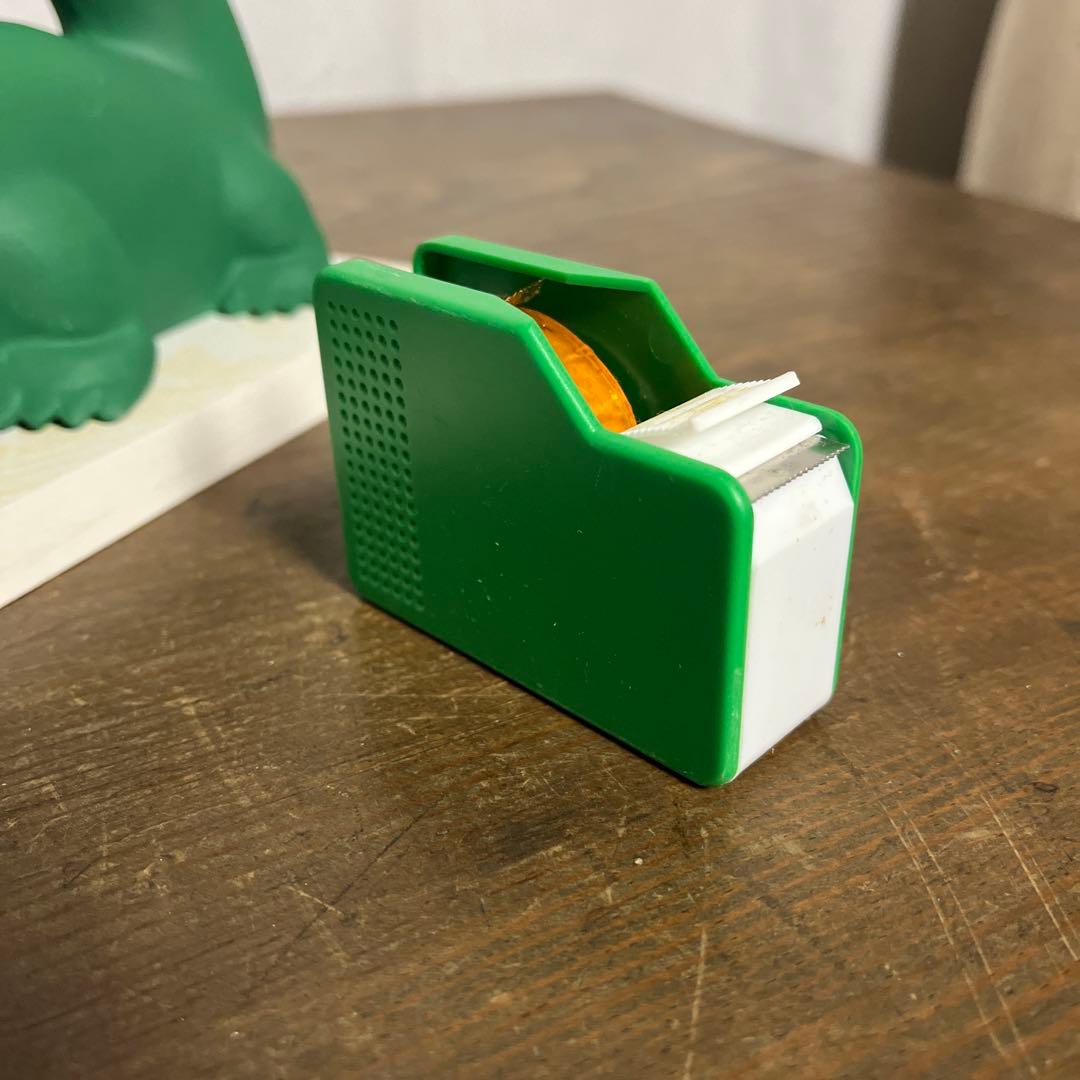 希少◾️Lacoste ラコステ テープカッター 置物 オブジェ 鰐 ワニ