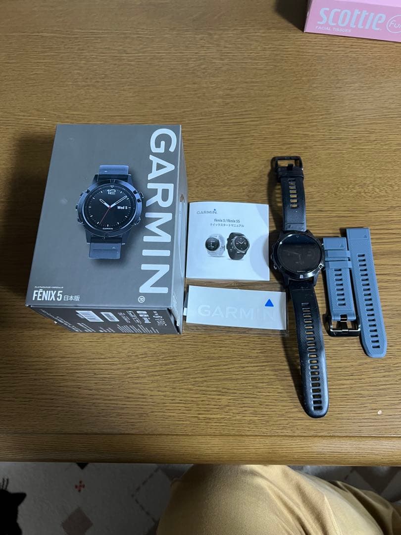 GARMIN FENIX5 Sapphireブラック スマートウォッチ
