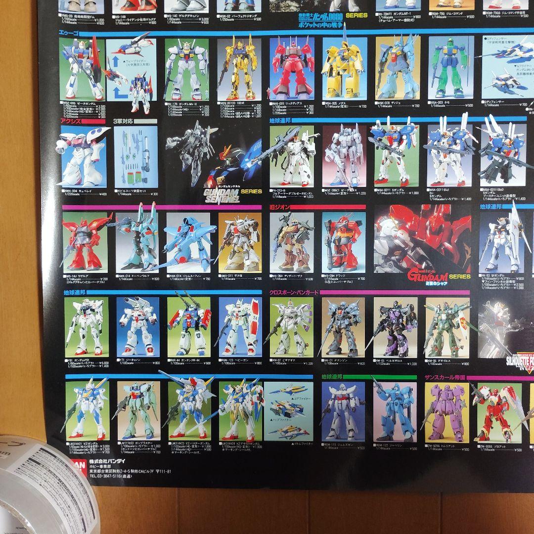 【非売品】 ガンダム 15th Anniversary ガンプラ ポスター