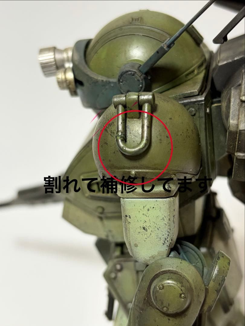 バンダイ1/20スコープドッグ塗装済完成品　ジャンク　ボトムズ