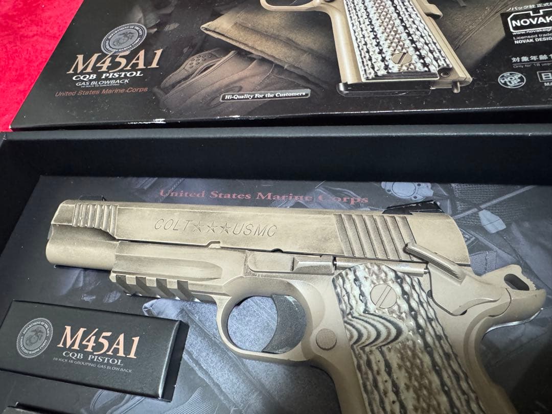 東京マルイ M45A1 CQBピストル 塗装あり