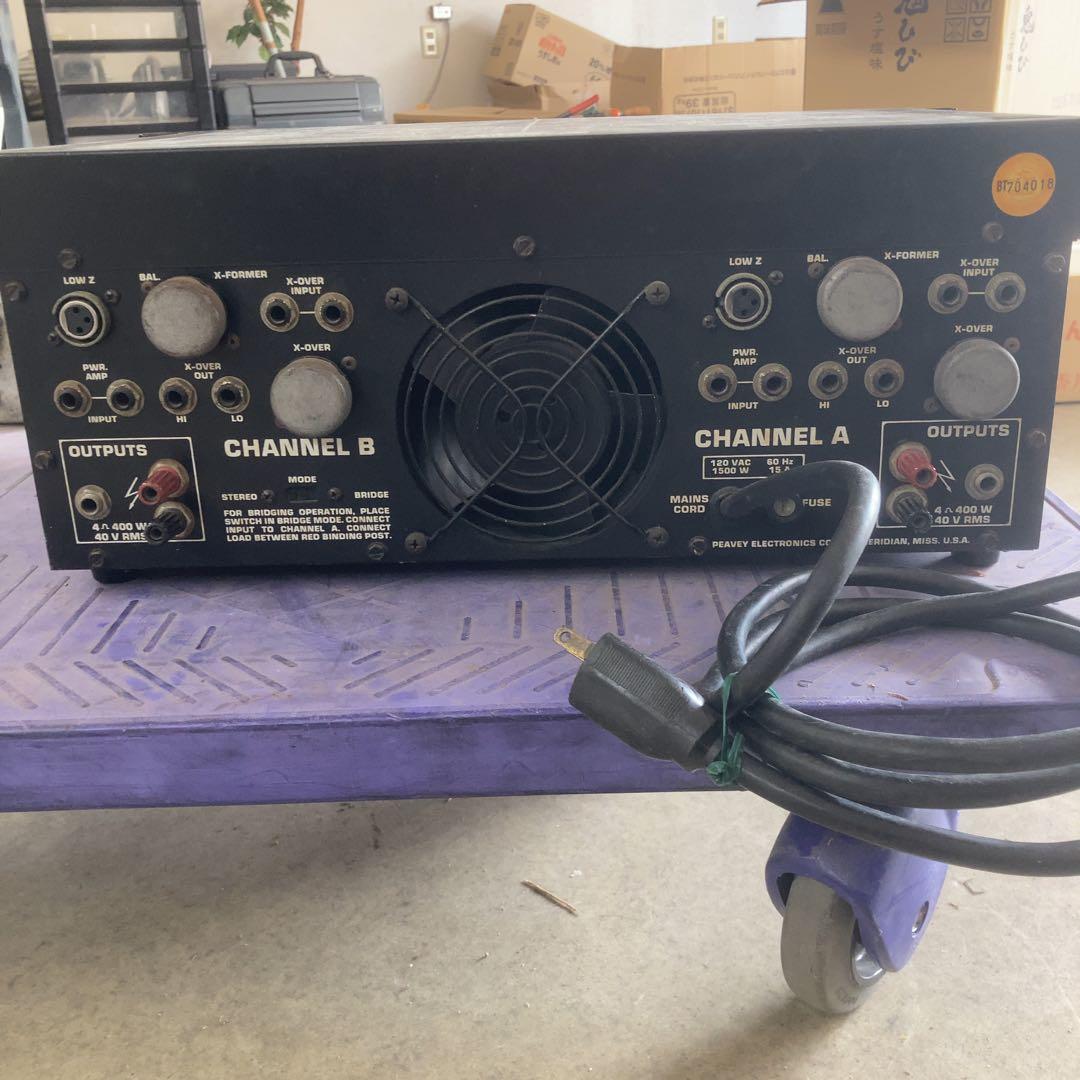 PEAVEY CS-800 ステレオパワーアンプ ピーヴィー アンプ 240W