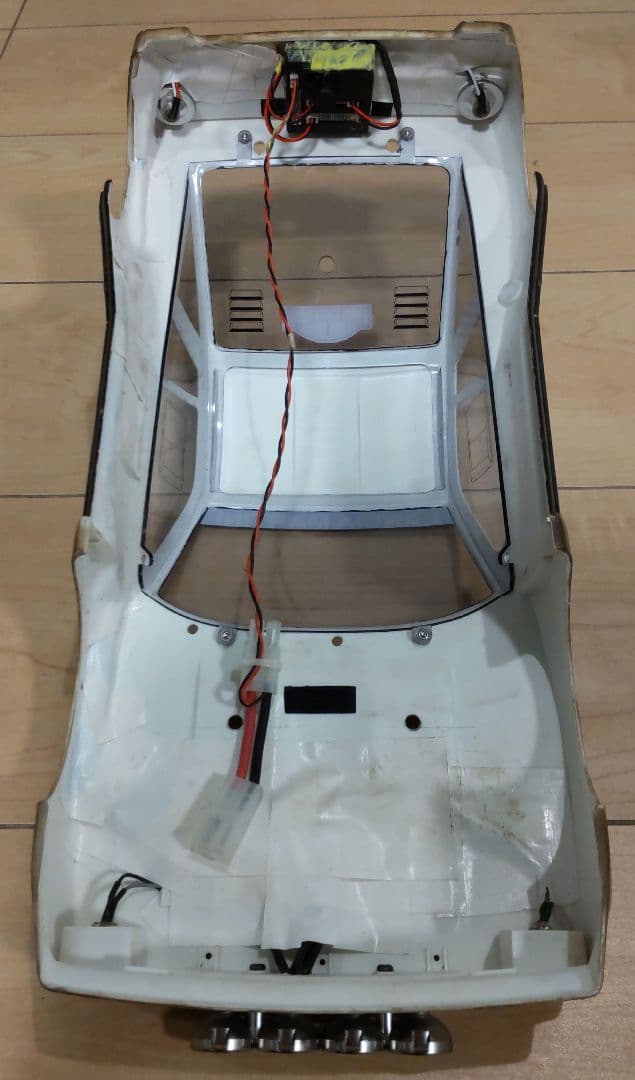 タミヤ　ラジコン　ランチア・ラリー037 予備ボディ（ダート塗装）付セット