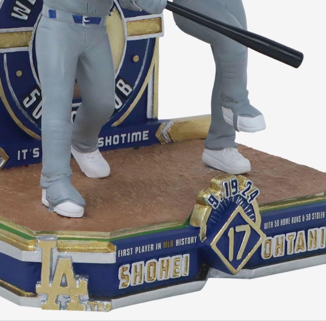 【大谷翔平】50本塁&50盗塁 ミニボブルヘッド 限定550個 新品 ドジャース