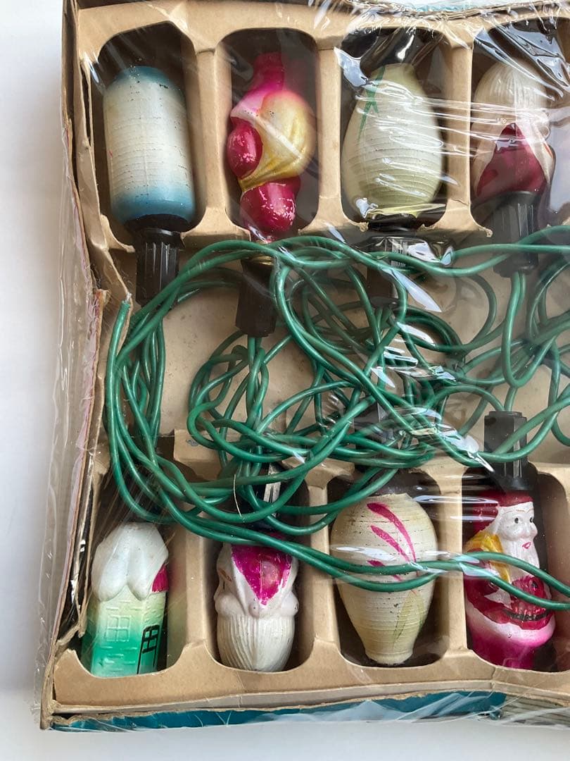 昭和レトロ　クリスマス　電球　オーナメント　東芝　激レア　ヴィンテージ　ランプ