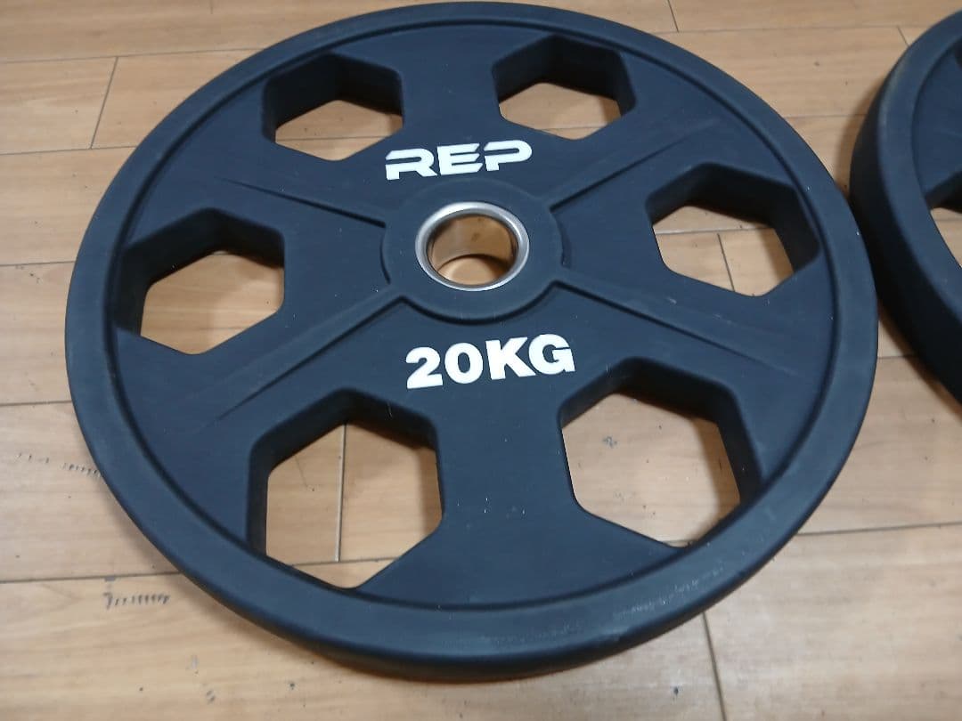 REP Fitnessレップフィットネス オリンピックプレート 20Kg×1枚②
