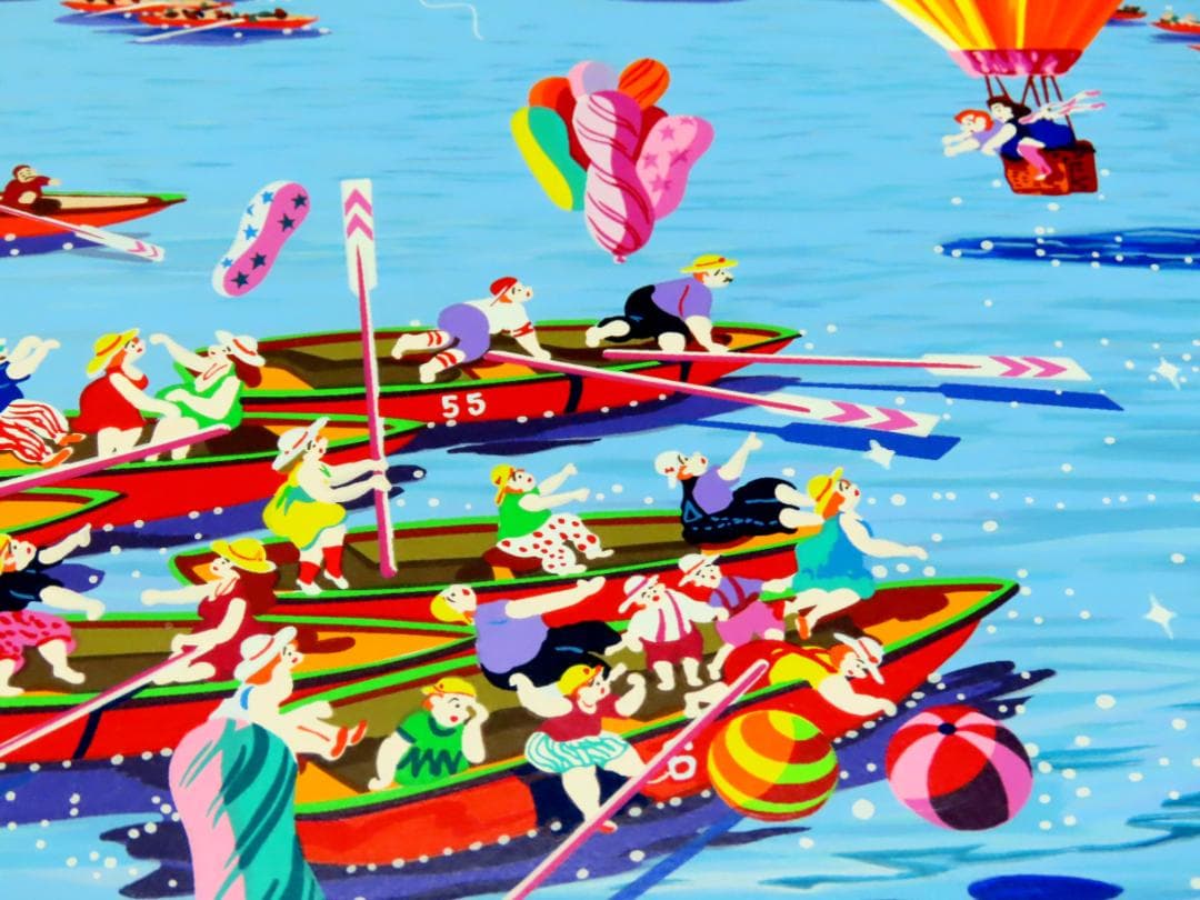 【ヒロ・ヤマガタ】　プリンセスマーメイド　シルクスクリーンシート　山形博導