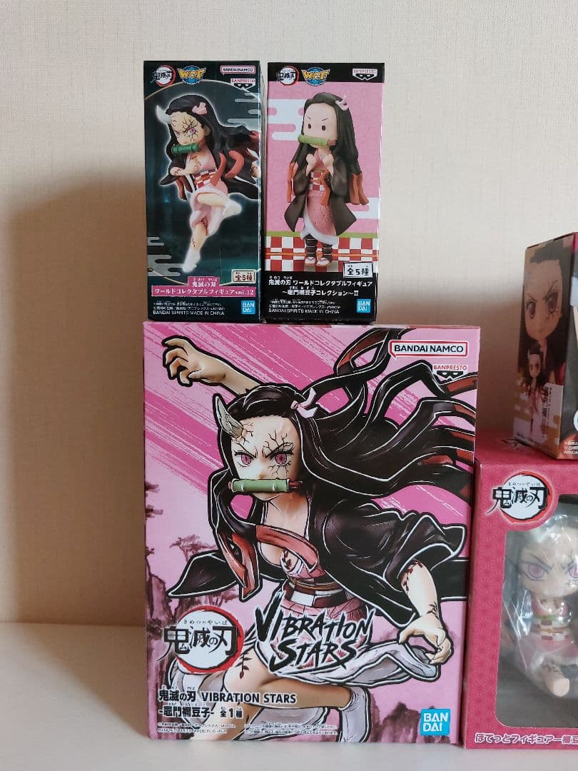 鬼滅の刃 禰豆子 ねずこ フィギュア まとめ セット 鬼化 ワーコレ ぽてっと