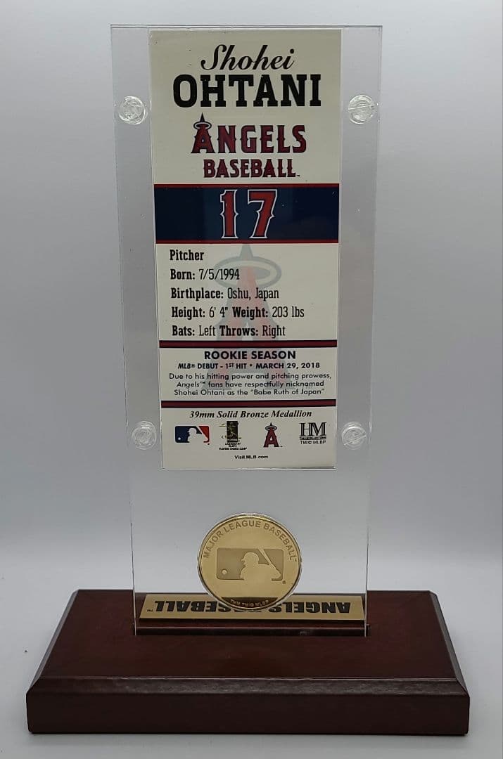 大谷翔平選手　 Los Angeles Angels 　初安打記念コレクション