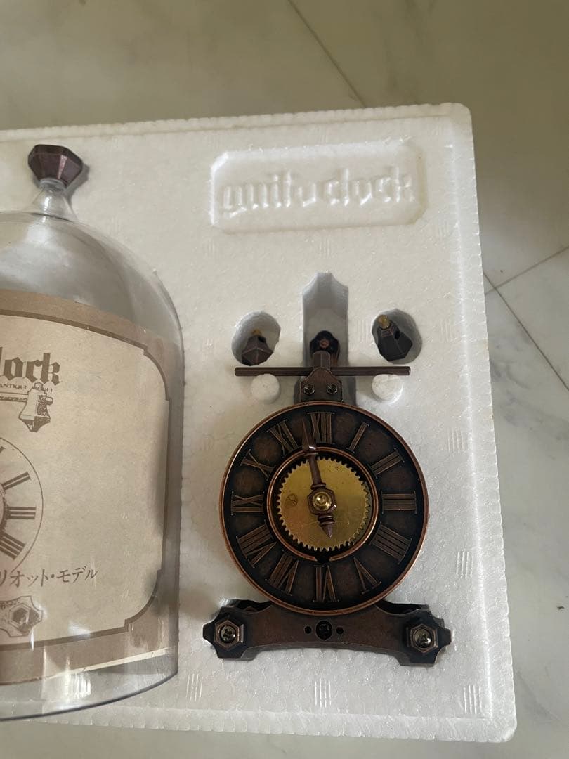 ギルドクロック/マイクロ・フォリオットモデル/元箱付/デッドストック/動作品/③