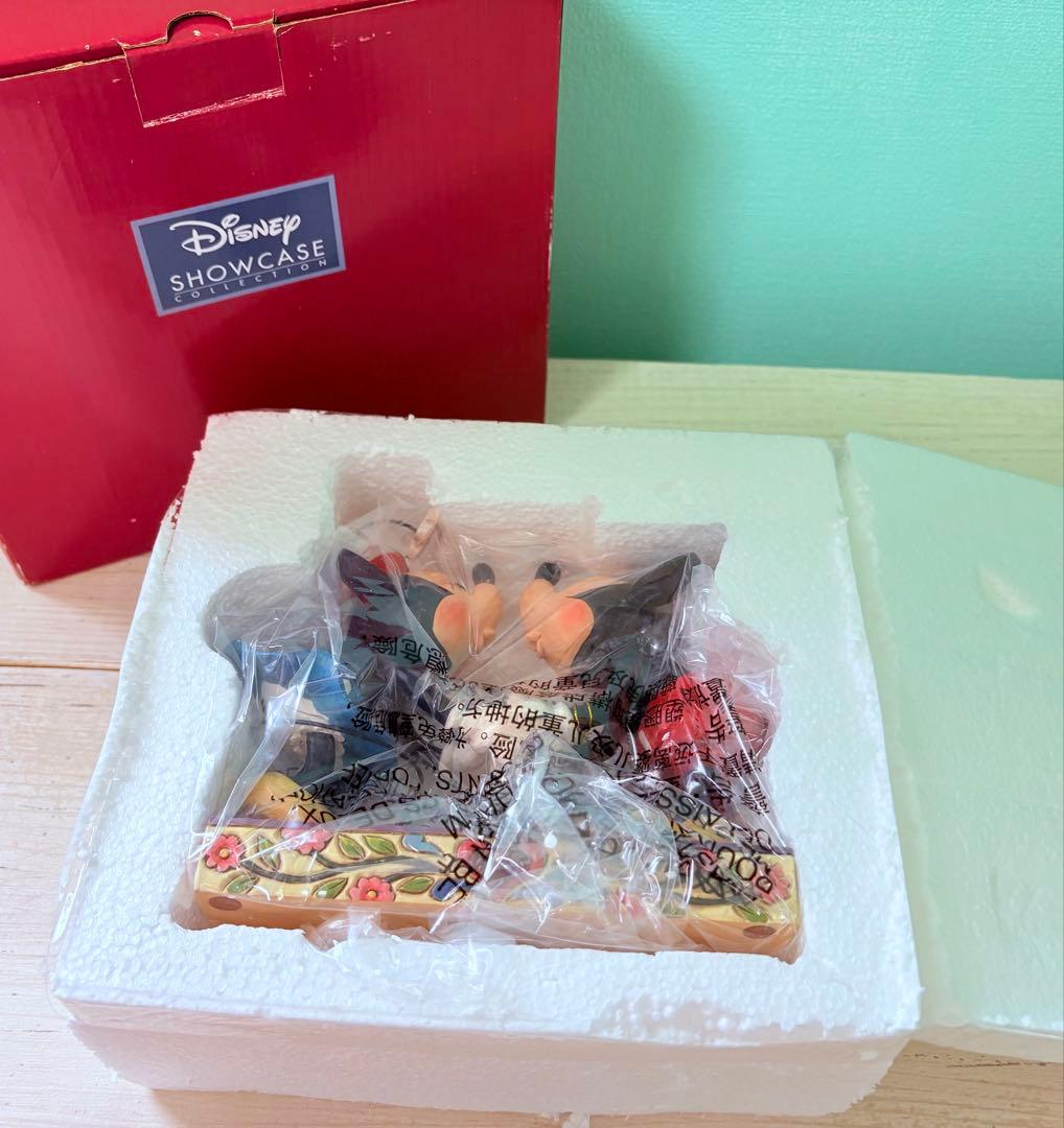 タイムセール中！ミッキー★ミニーラブラブ　ジムショア　置物