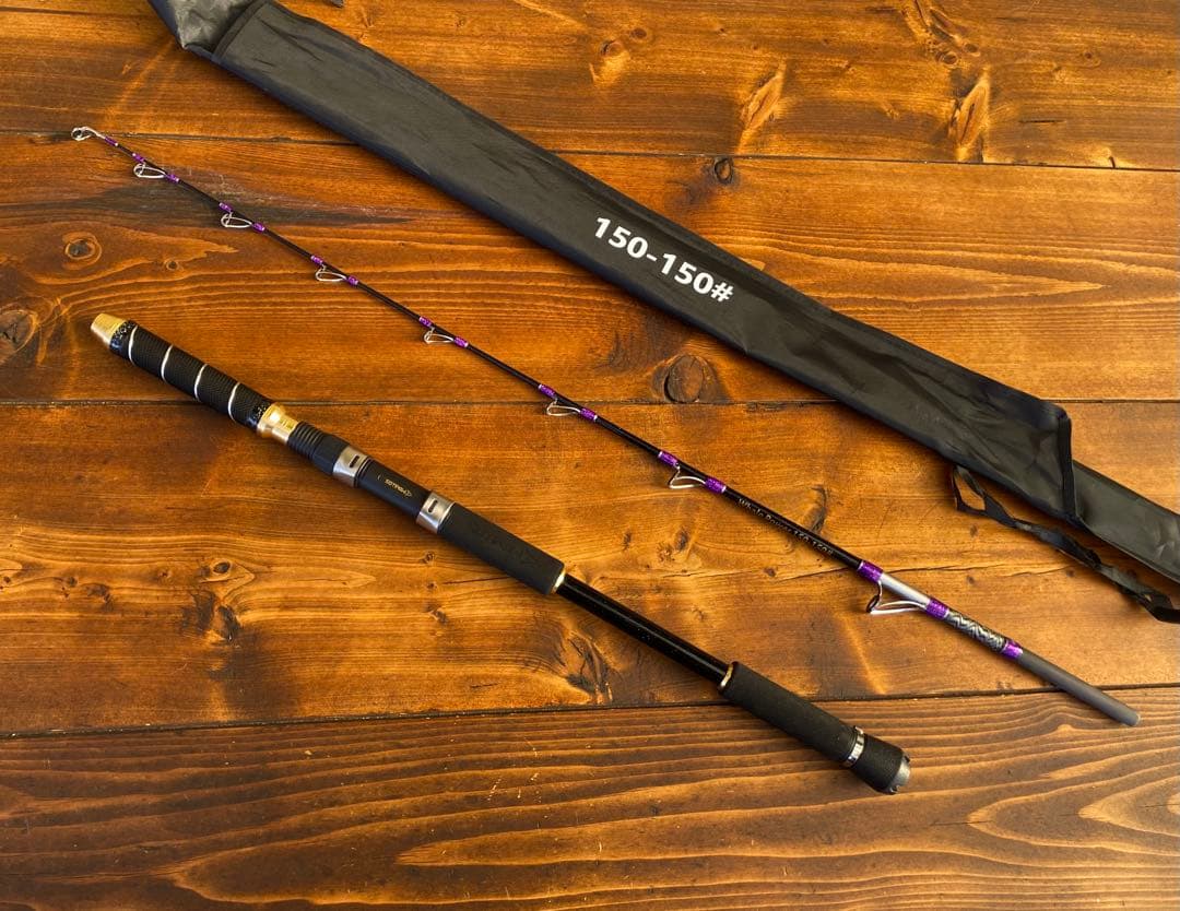 ジギングセット　S502 スロージギング　5ft 船釣り　海釣り　カーボンロッド