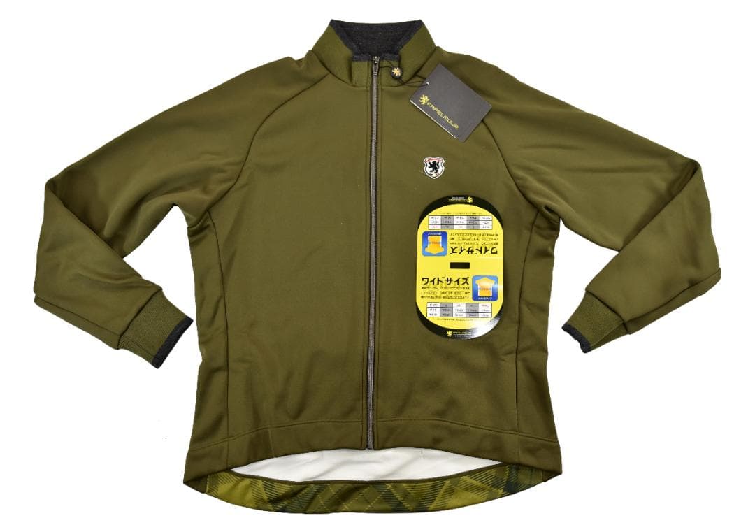 KAPELMUUR レトロジャケット size:WXL オリーブチェック