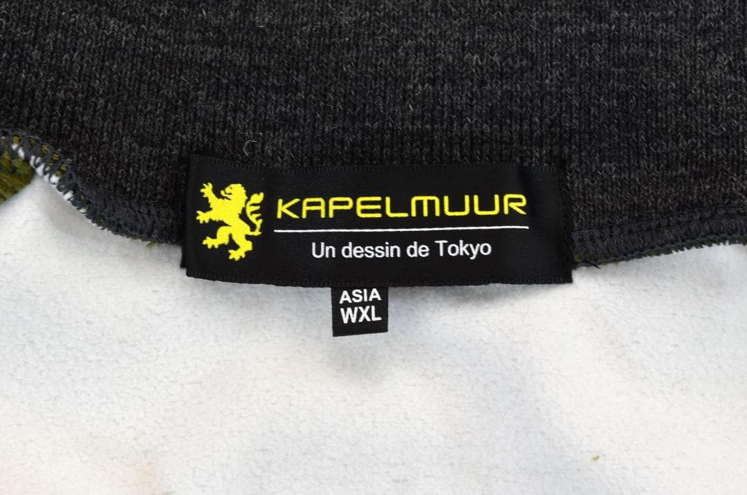 KAPELMUUR レトロジャケット size:WXL オリーブチェック
