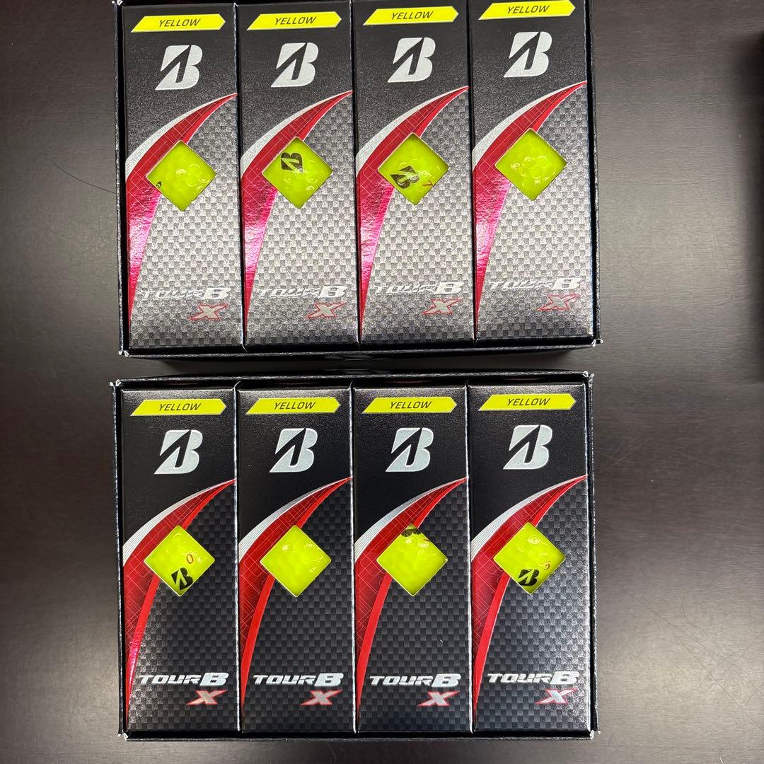 ブリヂストン TOUR B X イエロー 2ダース