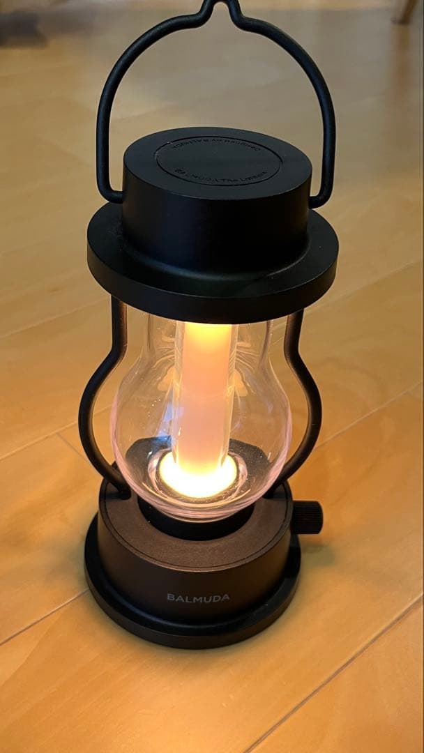 BALMUDA USB充電式ランタン ブラック