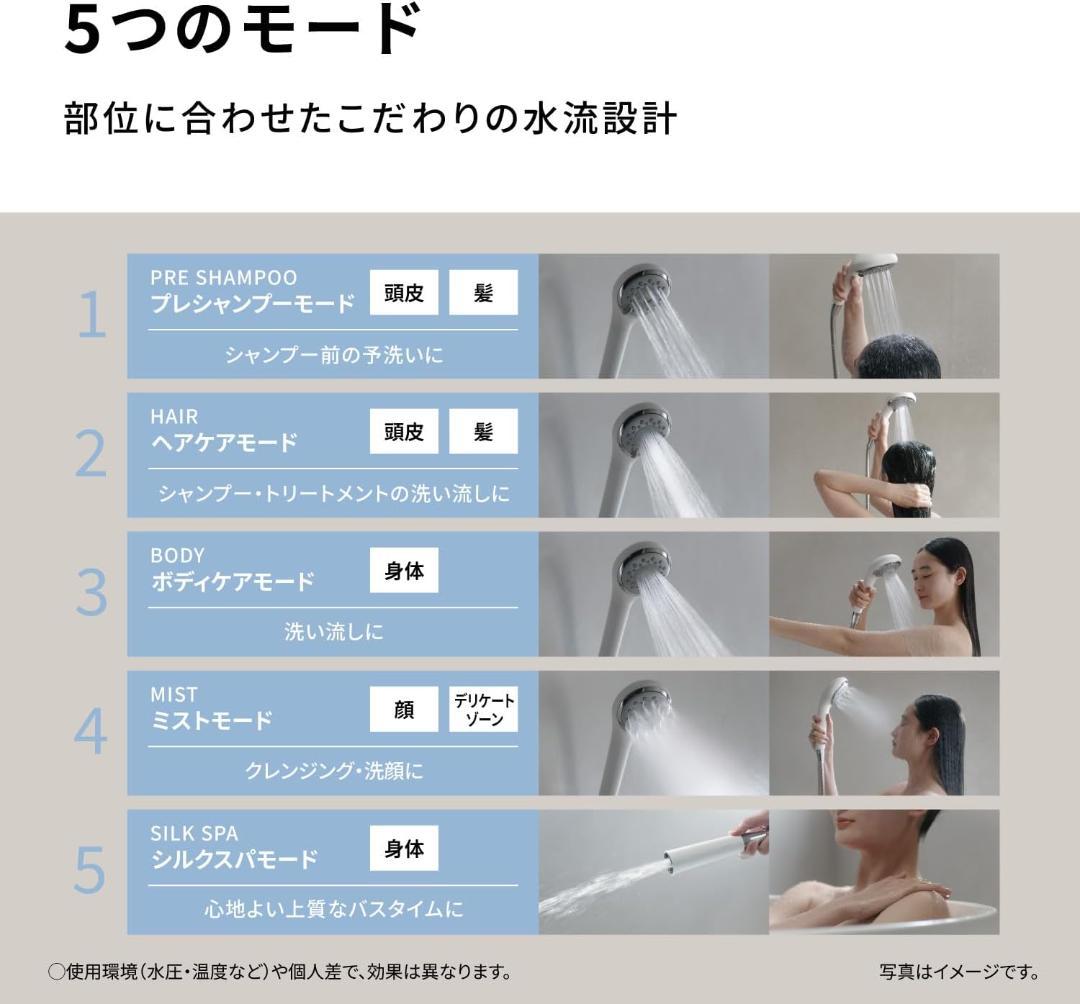 パナソニック シャワーヘッド ファインベール ホワイト EH-SH50-W