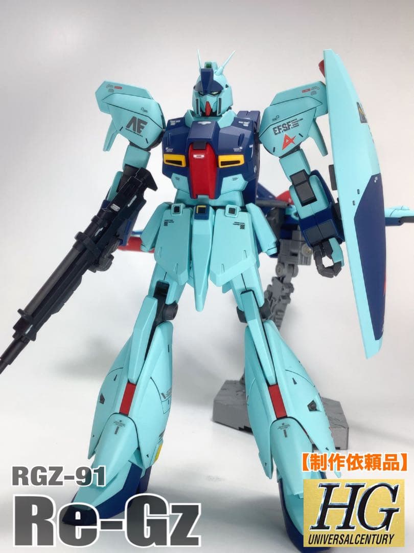 【mai　制作依頼品】HGUC RGZ-91 リ・ガズィ