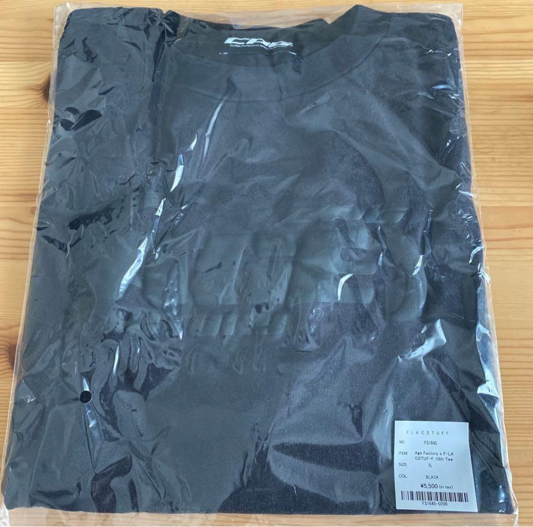 【新品未使用】Age Factory FLAGSTUFF コラボTシャツ XL