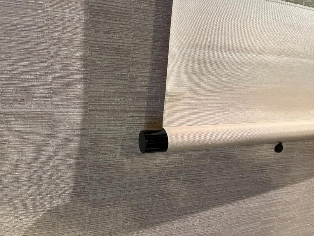 悦道　茶掛軸　花蔟々　画賛　横　茶道具