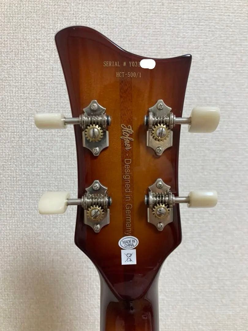 Höfner ヘフナー ヴァイオリン ベース HCT-500/1-SB