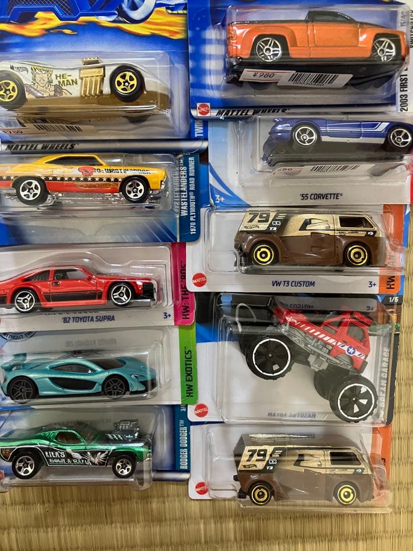 ホットウィールミニカー 55台セット