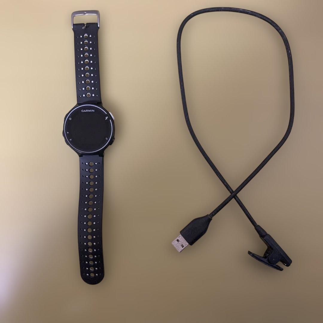 Garmin Forerunner 230J GPSスマートウォッチ　充電器付き