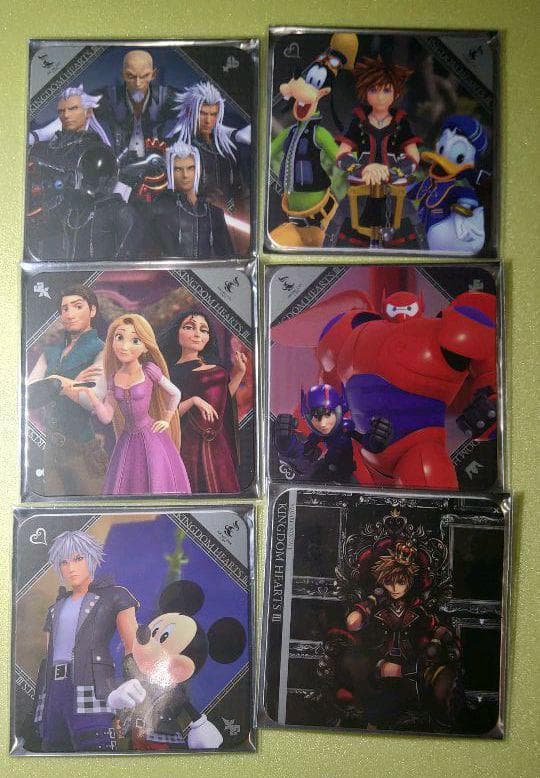 コラボカフェ キングダムハーツ　コラボコースター　全19種類