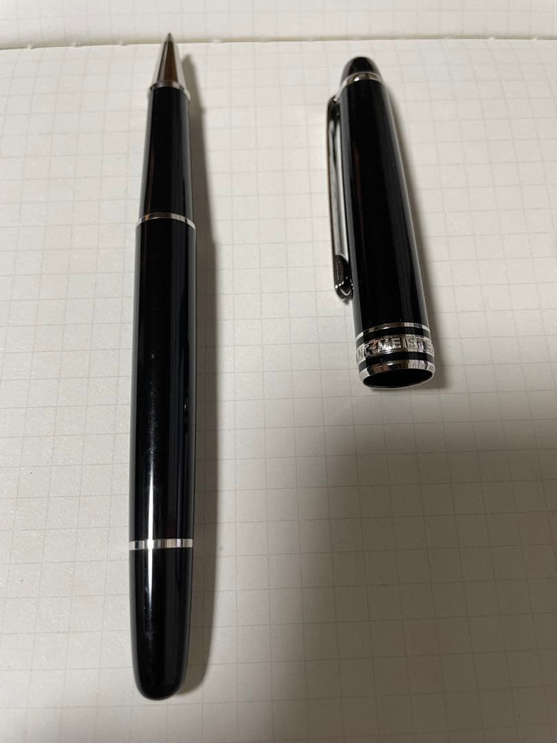 MONTBLANC マイスターシュテュック プラチナ ローラーボール
