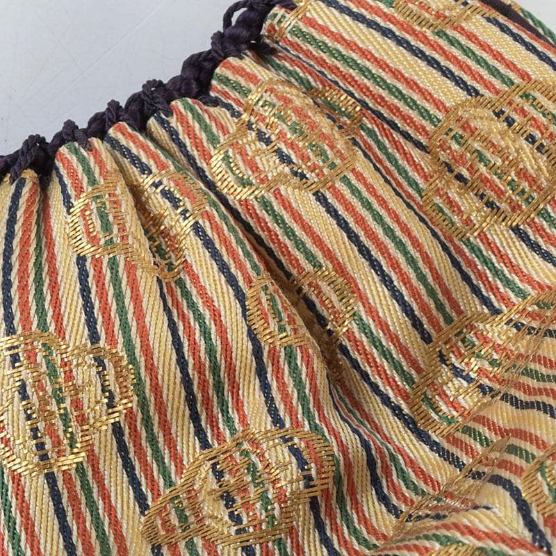 茶道具　平安　万代喜山作　瓢形茶入　仕覆付　共箱　V　9361