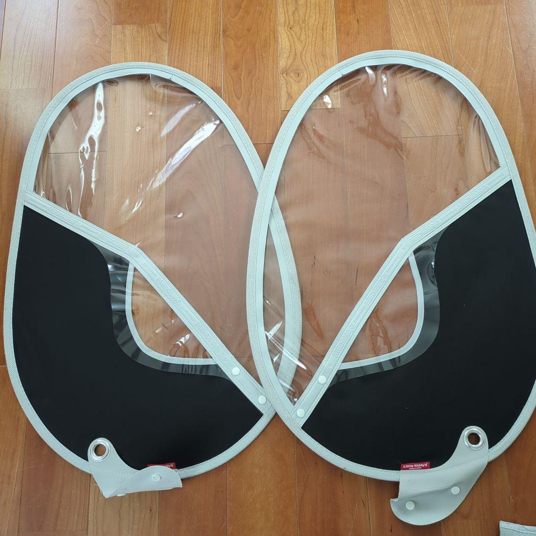 12/16まで値下げ中　リトルキディーズ　後ろ用　レインカバー一式