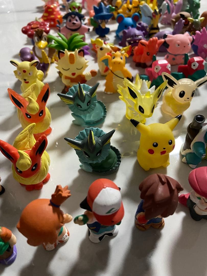 【激レア】ポケモンキッズ　指人形　まとめ売り93体　平成　レトロ