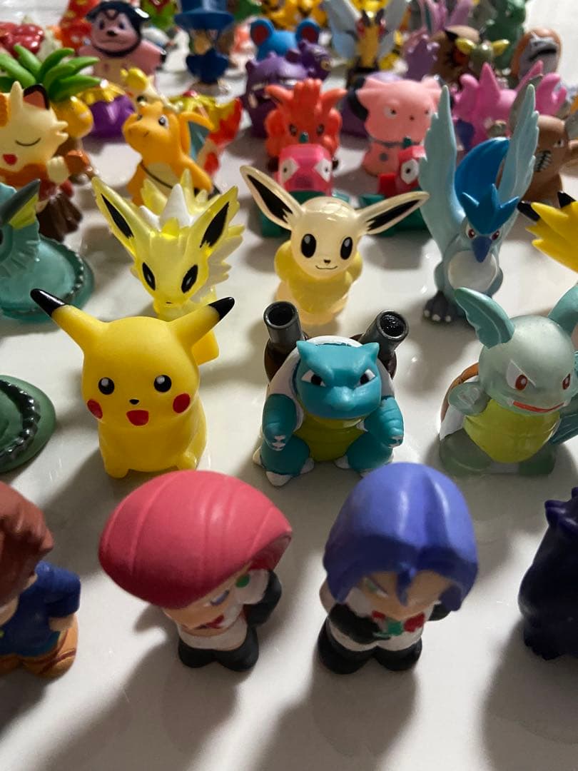 【激レア】ポケモンキッズ　指人形　まとめ売り93体　平成　レトロ