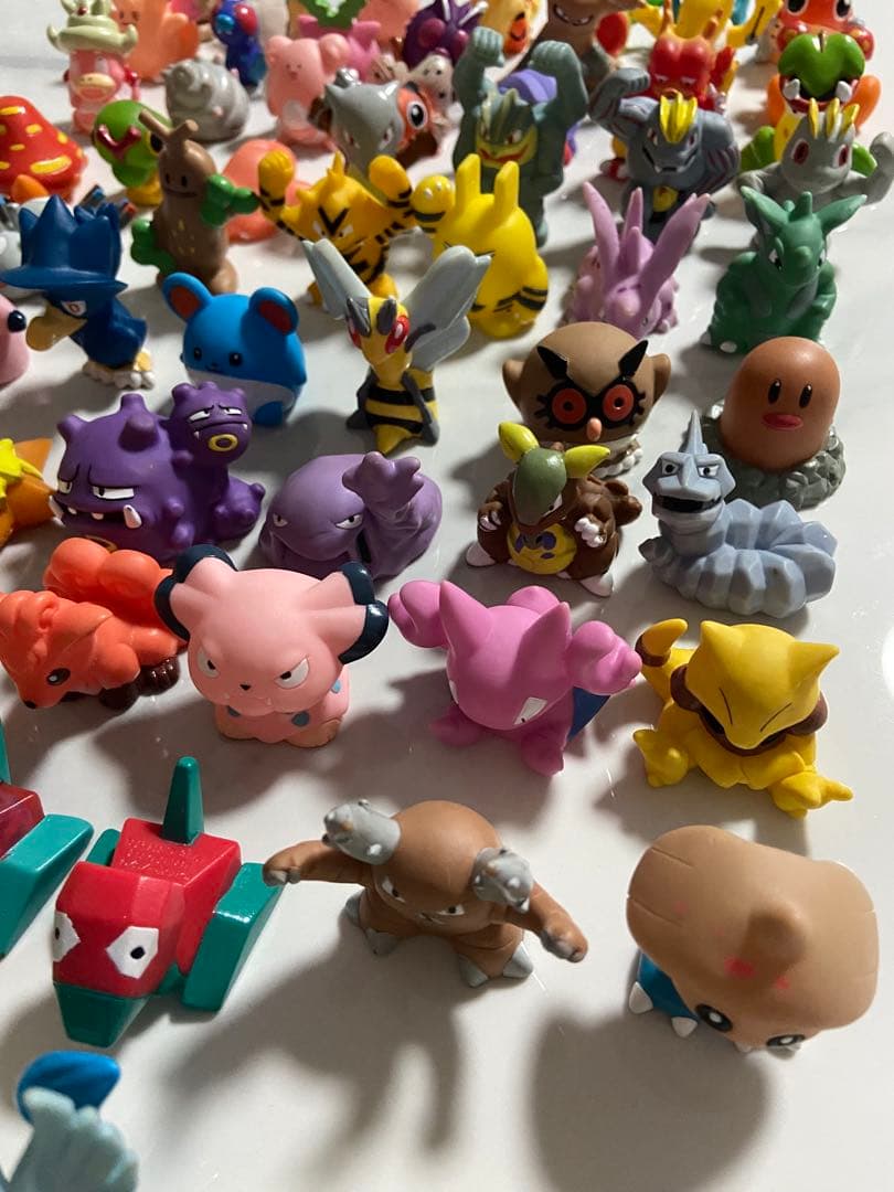 【激レア】ポケモンキッズ　指人形　まとめ売り93体　平成　レトロ
