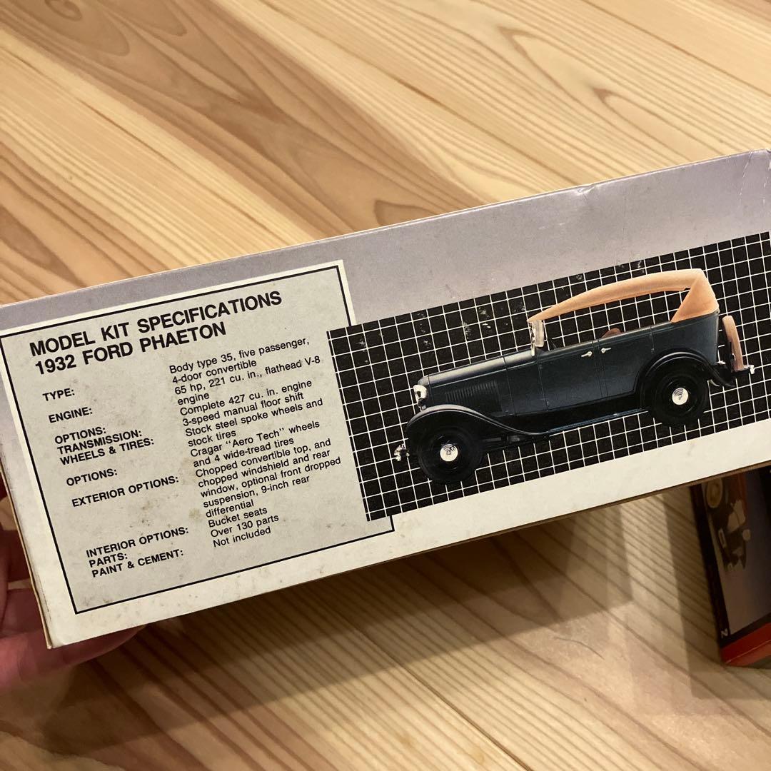 AMT 1932 Ford Phaeton & Roadster 2個セット