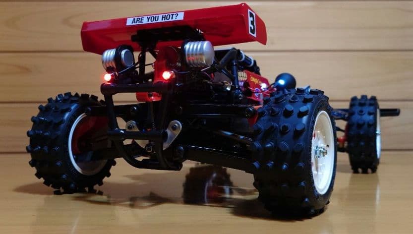 タミヤ完成モデルラジコンXB ホットショットフルセットLEDライト付新品未走行品