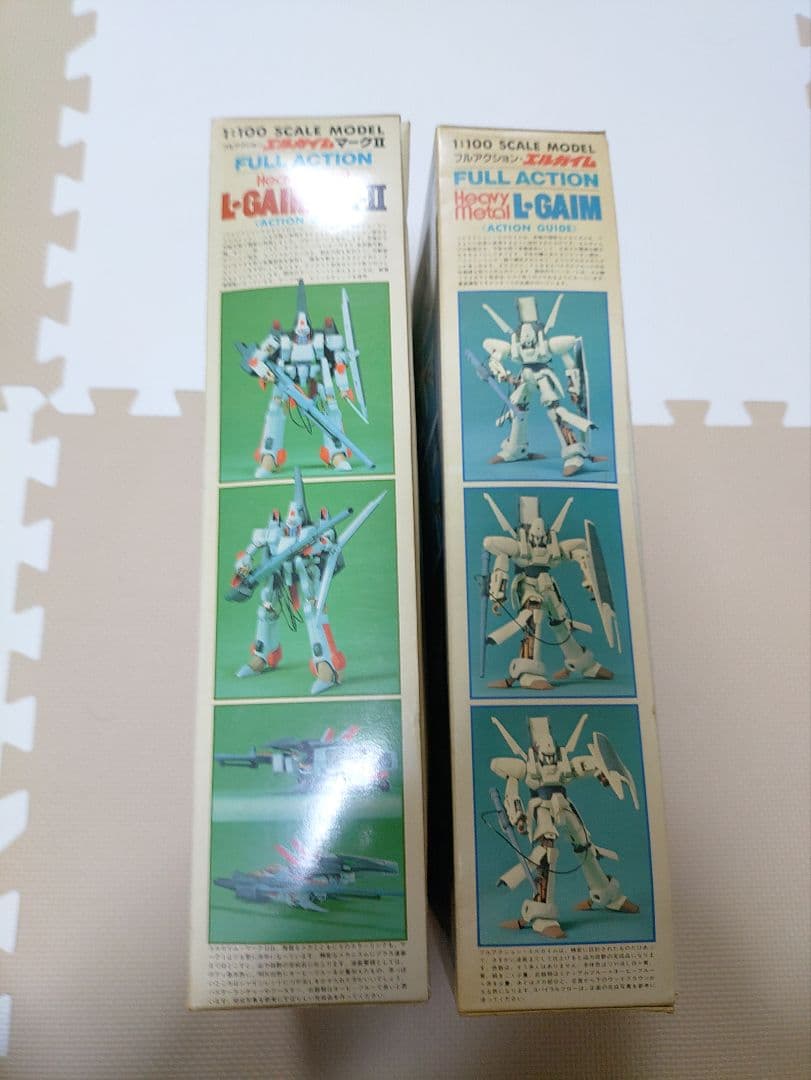 L-GAIM Mk-II & L-GAIM フルアクションセット 未組立 当時物