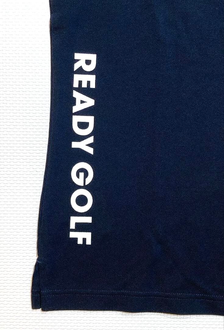 パーリーゲイツ コットン鹿の子 襟バックプリント ポロシャツ（NAVY／4）