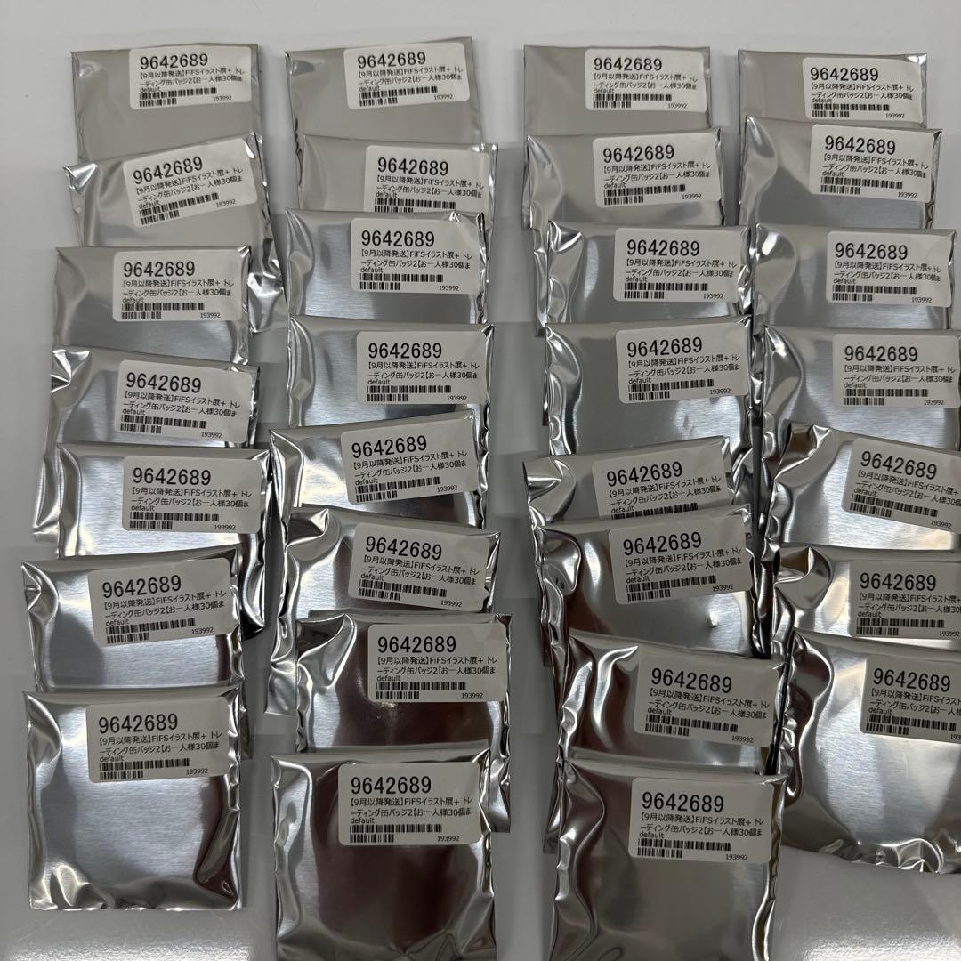 FIFISイラスト展 +　トレーディング缶バッジ2 30個セット