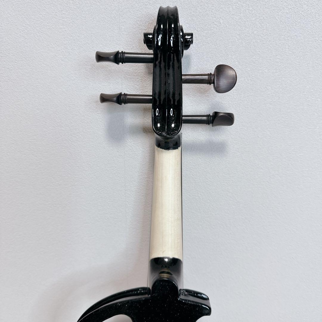 ENNBOM　サイレントバイオリン　HVPV-30　新品弦　ケース付属　4/4