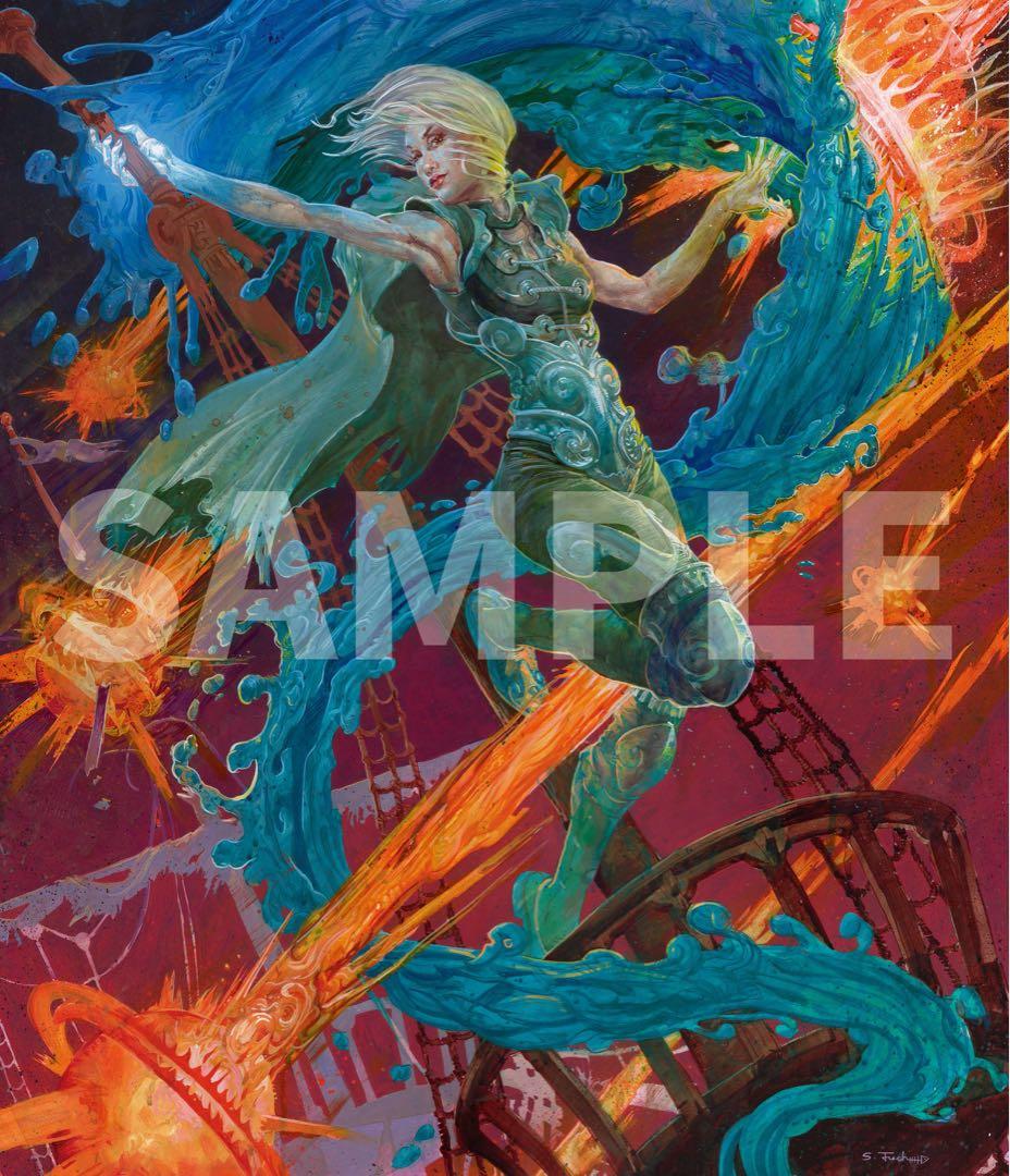 MTG Force of Will 意志の力 キャンバスアート マジック大戦祭